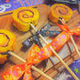 【レシピ】ハロウイン★やっぱりお菓子だよね★トリックオアトリート【ペロキャン風カボチャ団子】