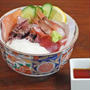 自家製たれで絶妙な旨さの山かけ海鮮丼