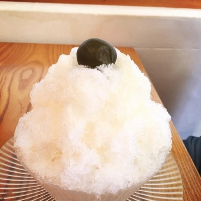 こはくの「おやじさん」かき氷♡