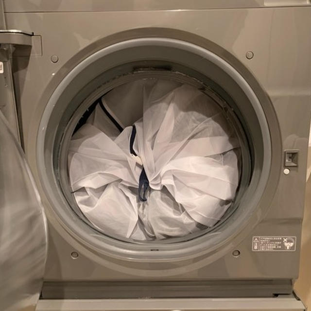 ムートンラグを洗濯機で洗ってみた。これは失敗だろうか…