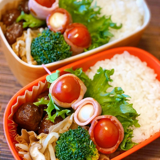 【お弁当動画】#07 ベーコン巻き串のお弁当 [Michelle’s Bento]