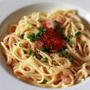 もう一つの明太子パスタレシピ・超簡略版、でもすっごくおいしい！