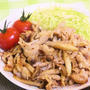 豚肉としめじの生姜焼き｜レシピ・作り方