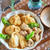 甘辛味がじゅわ～鶏肉とモチモチ♪豆腐もちの油揚げの袋煮