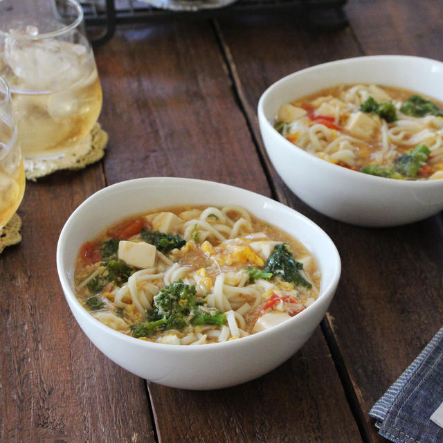 体作りにかき玉うどん（レシピあり）