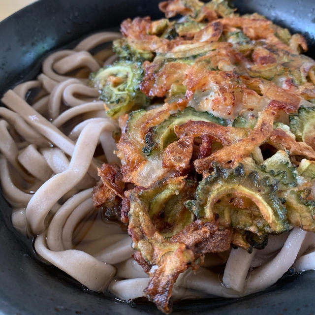 ゴーヤのかき揚げ