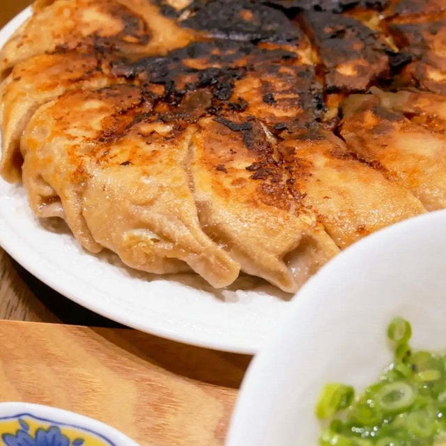 全粒粉の皮の餃子＃私のごはん