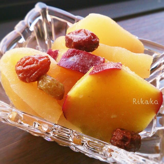 林檎とさつまいものスウィートバター煮