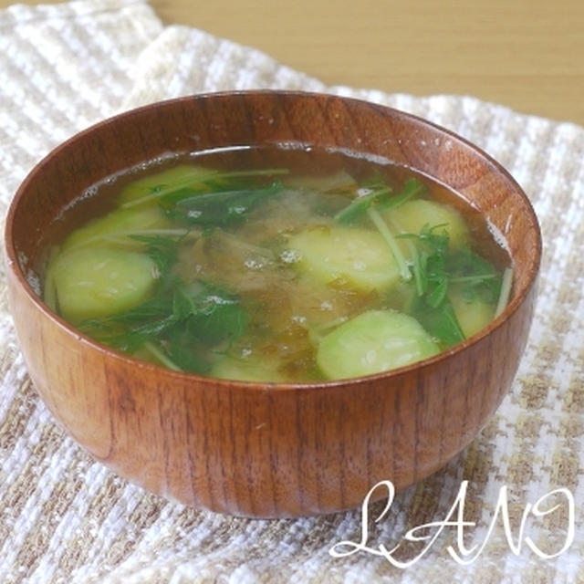 胡瓜のかちゅー湯