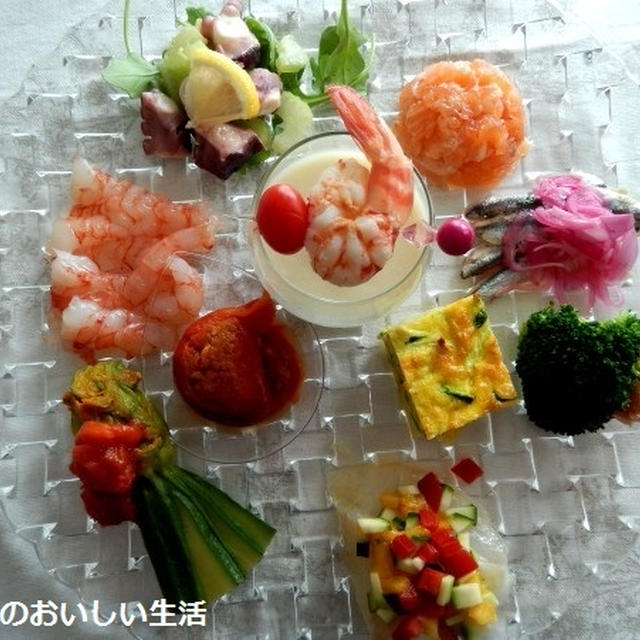 見て楽しい食べておいしい彩り鮮やかなアンティパスト・ミスト
