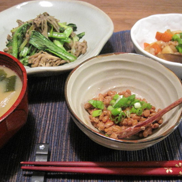 野菜たっぷり☆の夕食