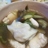 創味シャンタンで夏野菜鍋