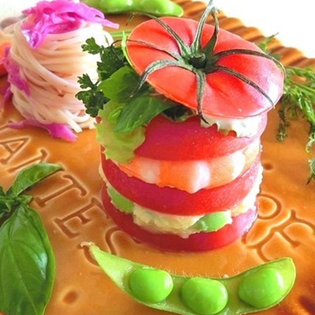 トマトサラダの綺麗な食べ方とクックパッドニュース
