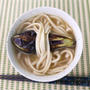 ごま味噌出汁が決め手♪茄子うどん