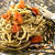 お洒落な味わい♪海苔の佃煮と梅干のパスタ風４５ＫＣａｌ！！糖質オフ麺。°