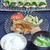 今日の五稜郭公園＆豚肉のガーリックバター醤油焼き＆生春巻きなど。