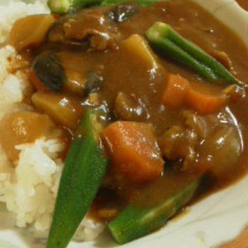 今年最後の夏カレー