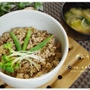 【お家ごはん】～Ｒｉｔｏ．家の肉みそ（丼編）～