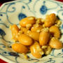 塩麹で作る肴３連発、塩麹大豆、塩麹白菜浅漬け、塩麹豆腐と日本酒のマリアージュ