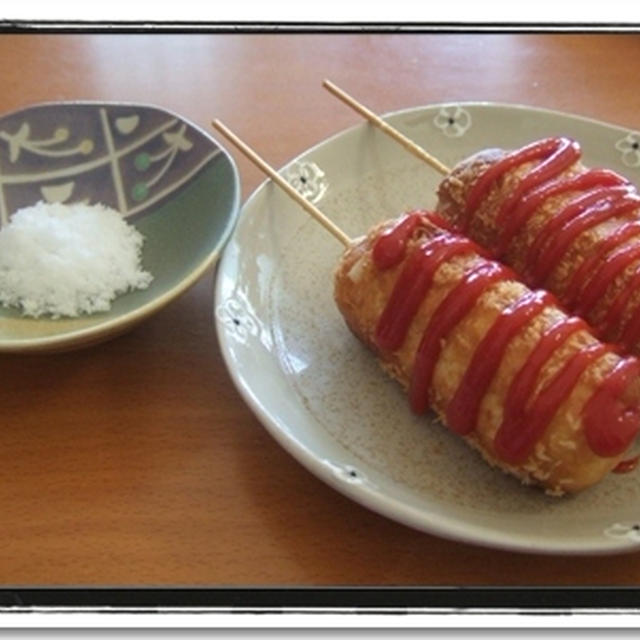 あけおめ★韓国で人気のチーズドッグの作り方！