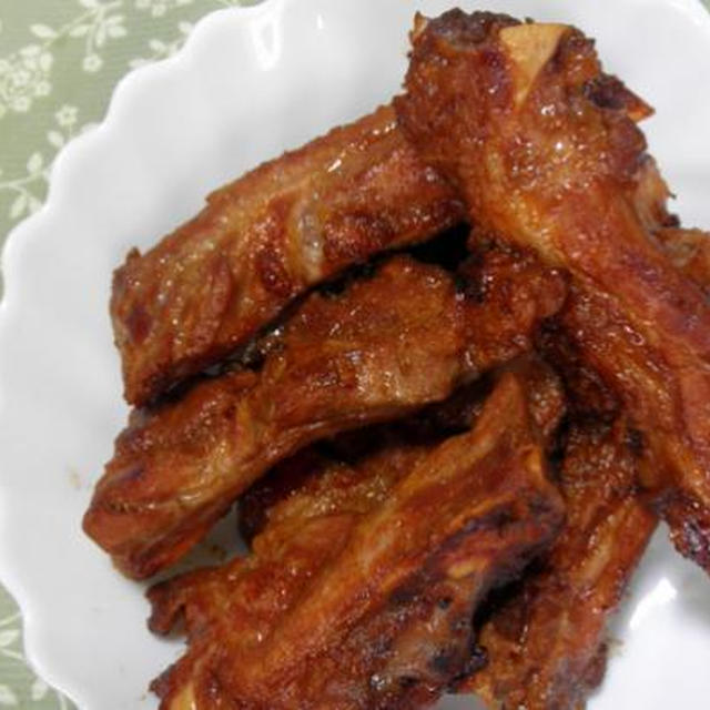 スペアリブのオーブン焼き