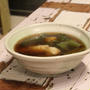 【recipe】叩き長芋と青梗菜のスープ／風呂