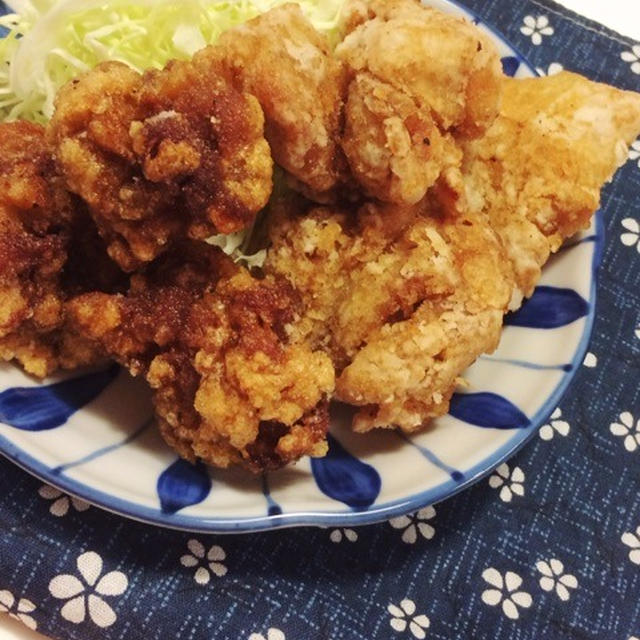 鶏から・豚からとごぼうのリボンフライ