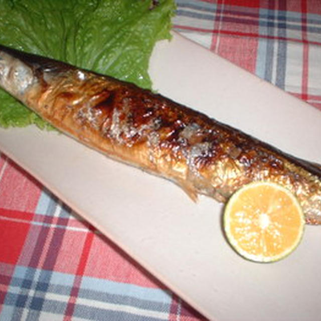 秋刀魚の塩焼き
