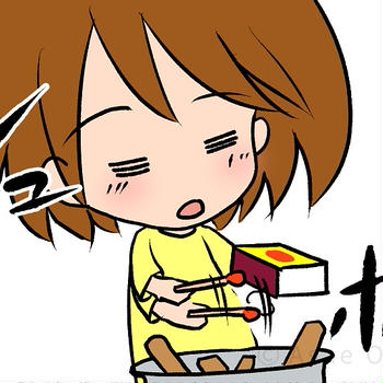 初めてのキャンプ🏕️🍖💖 49/74 朝ごはん作り - モナモナキッチン🍳14話
