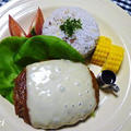 スタミナつけましょ♪ガツンと大人のハンバーグ☆