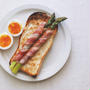 asparagus bacon toast