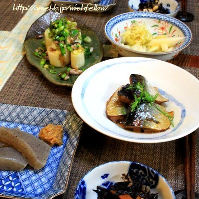 ◆鰊の煮つけでおうちごはん♪～ゆるやか糖質制限♪