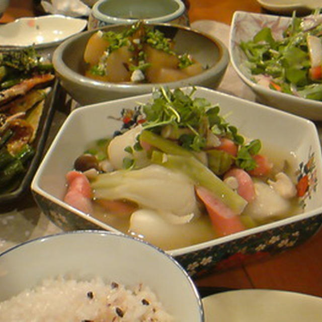 和食　晩ごは～ん。