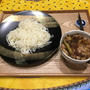 ひやむぎ-豚肉と茄子と長ねぎつけだれ-