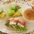 クロワッサンサンド　de　ワンプレート朝食（アホスープ）。。。