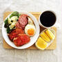 3月24日の朝ごはん。調理時間7分