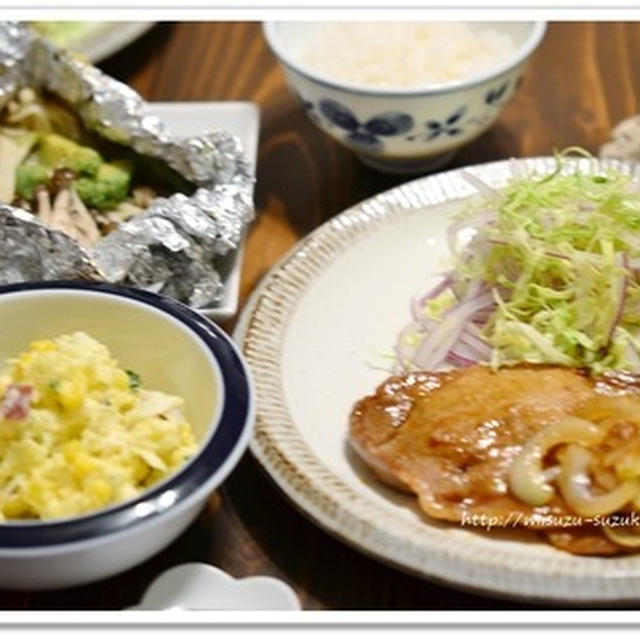 3品20分で作る晩ごはんの献立コーデ