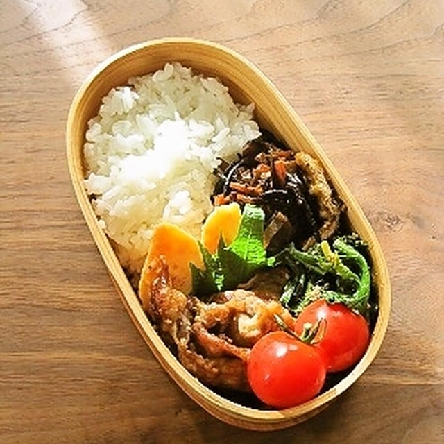 豚肉の蜂蜜生姜焼き弁当