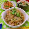 炊飯器にぶち込んだ味噌煮&糸蒟蒻たちの花椒炒め