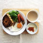 11月5日の朝ごはん。調理時間9分。バナナサンドホットサンド♪