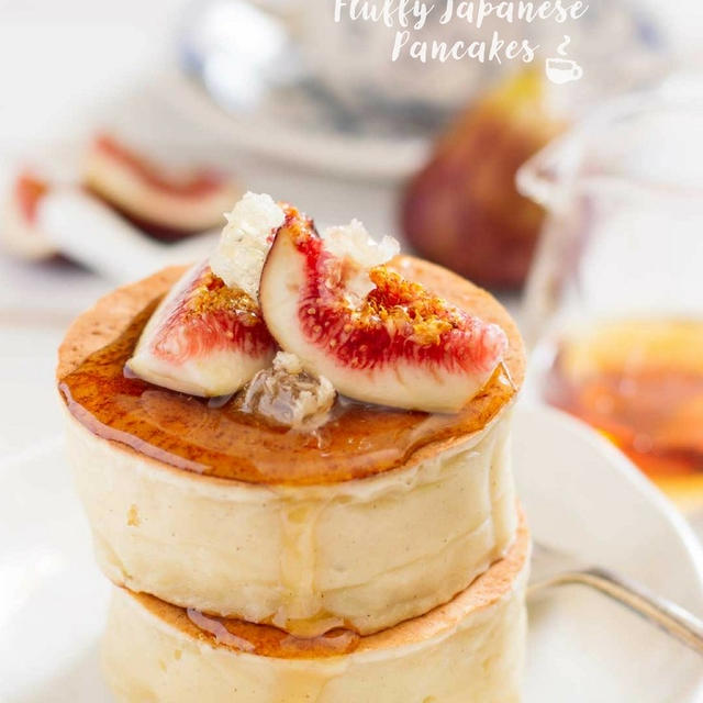 Gluten Free Fluffy Japanese Pancakes グルテンフリー厚焼きホットケーキ