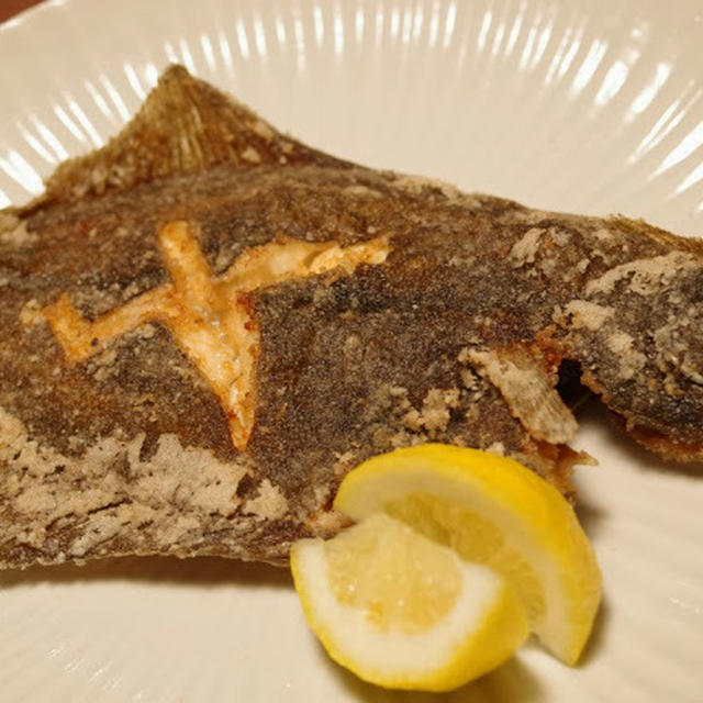 マコガレイの唐揚げ と 芋煮