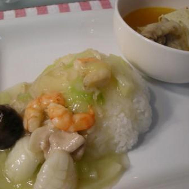 八宝菜ごはん