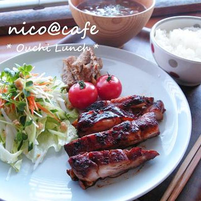 絶品！肉の味噌漬け焼き　