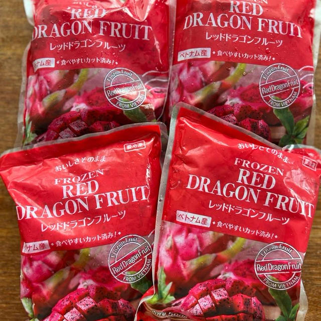 業スー、世界的に大人気の冷凍「ドラゴンフルーツ」が激安価格！まとめ買いしてきました！