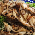 野郎飯流・舞茸と蕪と水菜のサラダ仕立てバルサミコ風味