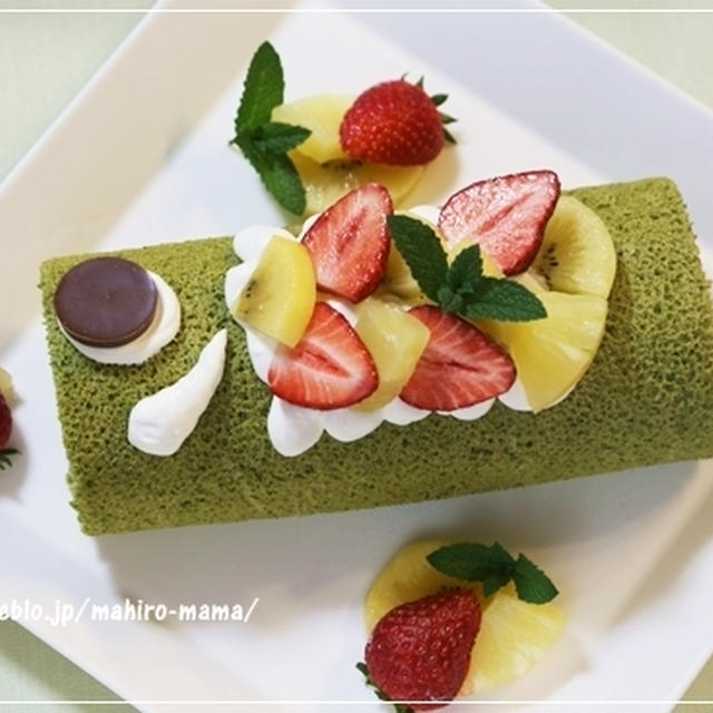 こどもの日＊鯉のぼりロールケーキ