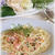 スモークサーモンのクリームパスタ♪