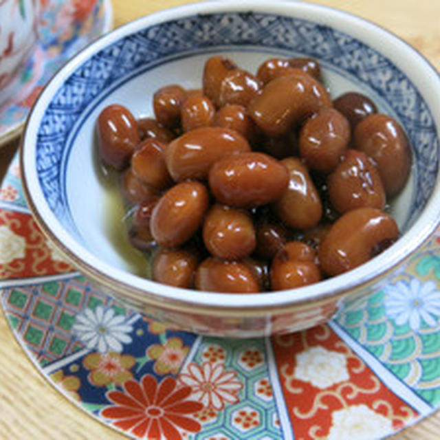 赤エンドウ豆の甘煮