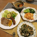 オーブンで豚テキ～マスタード焼の晩ご飯　と　２月の家庭菜園♪